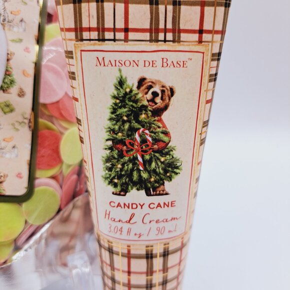 Holiday Bath Bundle Christmas Orange Bath Confetti & Candy Cane Hand Cream - Picture 3 of 7